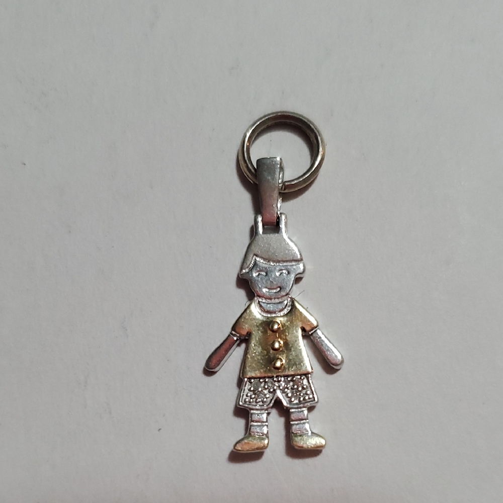 Sterling Silver Child Charm